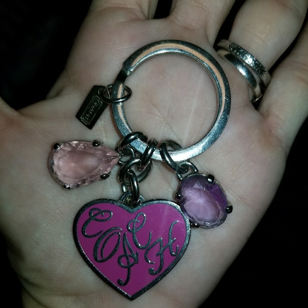 🌟FINAL🌟Coach Jeweled Keychain